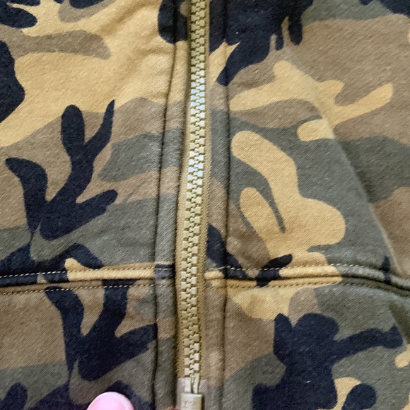 Nike camo zip up hoodie - Picture 4 of 5